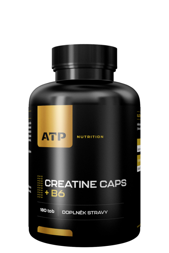ATP Nutrition Creatine Caps + B6 180 tob